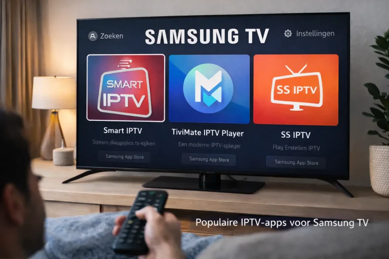 iptv app voor samsung tv