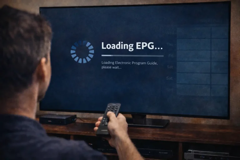 epg bij iptv