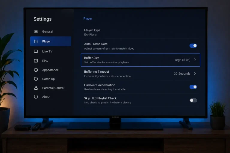 iptv buffering